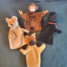 Steiff Animal Puppets *only 1 Has A Tag