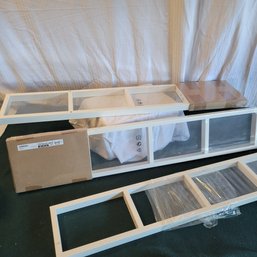 3 Metal Shelves From IKEA *open Shelf Has No Hardware