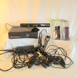 Xbox 360 S Console, Games, Controllers Tested And Working!