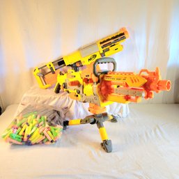 Nerf Vulcan EBF 25 And Nerf N-Strike Plus Bullets