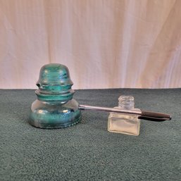 Ink Well And Blue Insulator *insulator Has Chip