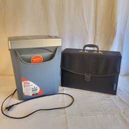 Paper Shredder And File Folder Case