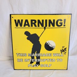 Golf Sign