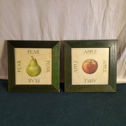 Apple And Pear Prints