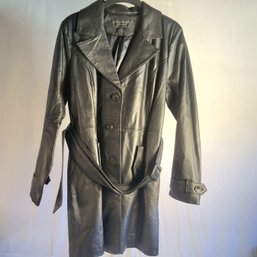 Size Large Centigrade Black Leather Jacket