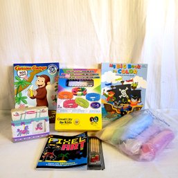 Kids Coloring Books, Large Chalk Crayons, Craft Books