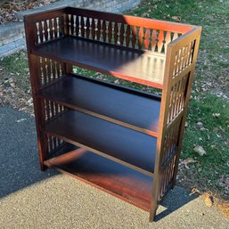 Unique Pier One Wooden Bookcase 35.5' X 29'