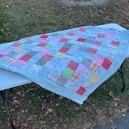 Adorable Large Patchwork Quilt 93' X 93'