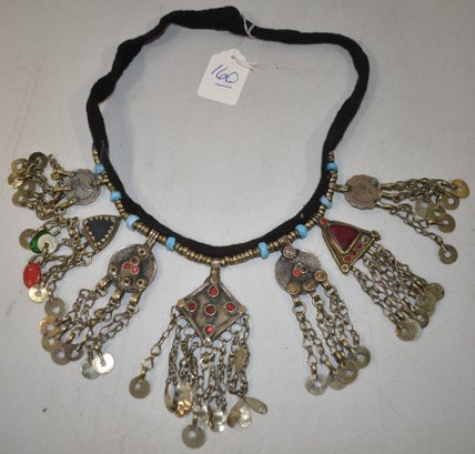 MIDDLE EASTERN COIN JEWELRY NECKLACE