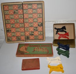 LOT OF VINTAGE TOYS AND GAMES