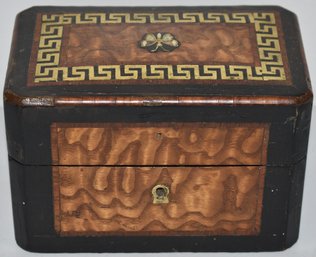 SM. 19TH CENT INLAID BOX