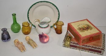 MISC. LOT GLASSWARE & ACCESSORIES