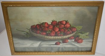 VITNAGE  STILL LIFE STRAWBERRY PRINT