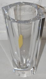 8 3/4' ORREFORS LEAD CRYSTAL VASE