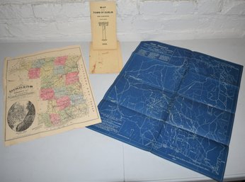 SM. LOT OF VINTAGE MAPS