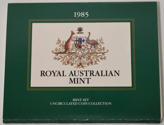 1985 ROYAL AUSTRALIAN MINT UNCIRCUALTED COIN SET