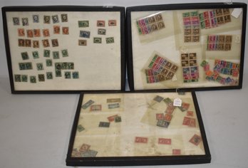 (3) TRAY LOTS U.S. POSTAL STAMPS