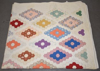 HAND SEWN PATCHWORK QUILT