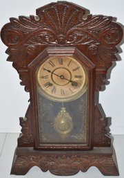 VICTORIAN GINGER BREAD CLOCK