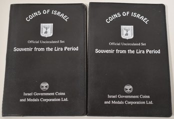 (2) UNCIRCULATED COIN SETS FROM ISRAEL