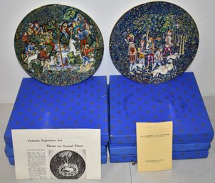 (6) LIMOGE COLLECTIBLE PLATES