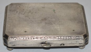 EARLY AMERICAN SILVER BOX