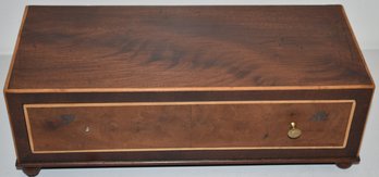 MAHOGANY 1 DRAWER DRESSER BOX