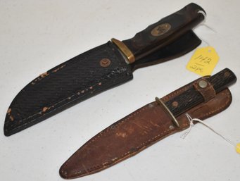 (2) VINTAGE BOWIE KNIVES