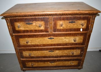 LG. PINE 5 DAWER CHEST