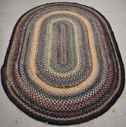 OVAL BRAIDED RUG