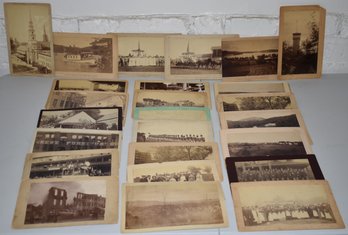 VINTAGE CABINET PHOTOS OF KEENE NH AREA SUBJECTS