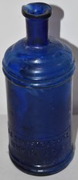 9 1/2' COBALT STAFFORD'S MASTER INK BOTTLE