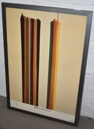 VINTAGE MORRIS LOUIS ART POSTER