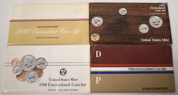 (4) UNCIRCULATED COIN SETS
