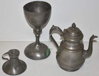 3 PC'S PEWTER