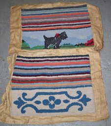 (2) HOOKED RUGS