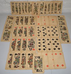 JOSEPH GLANZ MILITARY TAROCK PLAYING CARDS