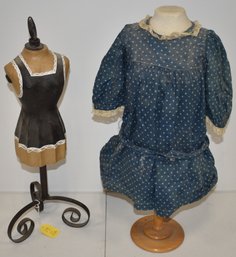 (2) DOLL MANNAQUINS - DRESS FORMS