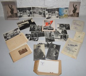 LOT MISC. GERMAN MILITARY RELATED EPHEMERA