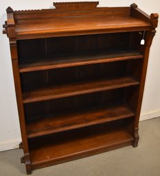 VICTORIAN WALNUT BOOKCASE