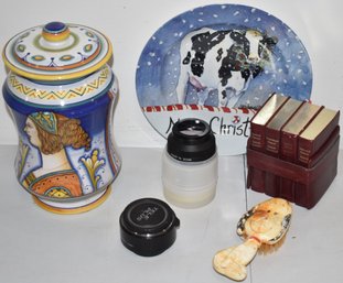 MISC. MOX LOT CHINA, POTTERY ETC