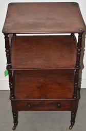 FEDERAL MAHOGANY 3 TIER STAND