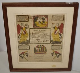 19TH CENT P.A. FRAKTUR