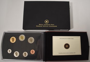 ROYAL CANADIAN MINT 2012 NON SILVER LOONIE COLLECTION