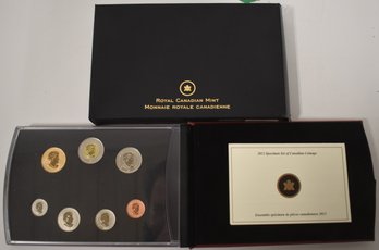 ROYAL CANADIAN MINT 2008 NON SILVER SPECIMEN SET ON CANADIAN COINAGE