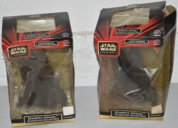 2 VINTAGE STAR WARS CHARACTER COLLECITBLE FIGURES