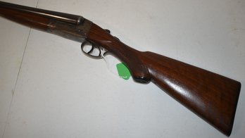 ANTIQUE ITHACA DOUBLE BARREL SHOTGUN