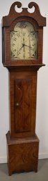 VT. GRAIN PAINTED TALL CASE CLOCK