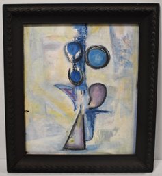 WILLIAM MOODY ABSTRACT OIL PAINTING