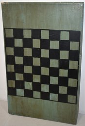 VINTAGE PAINTED WOODEN GAMEBOARD